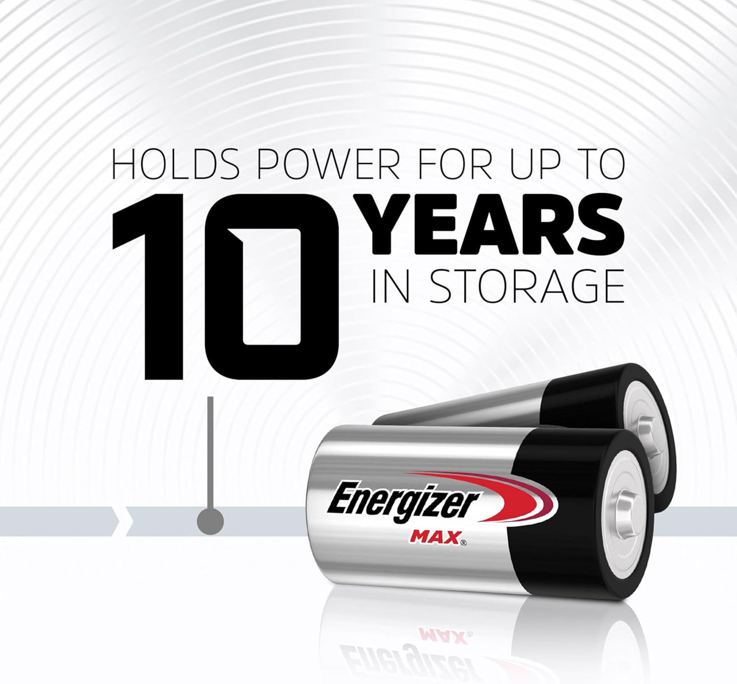 MAX C Batteries, Premium Alkaline C Cell Batteries (8 Battery Count)