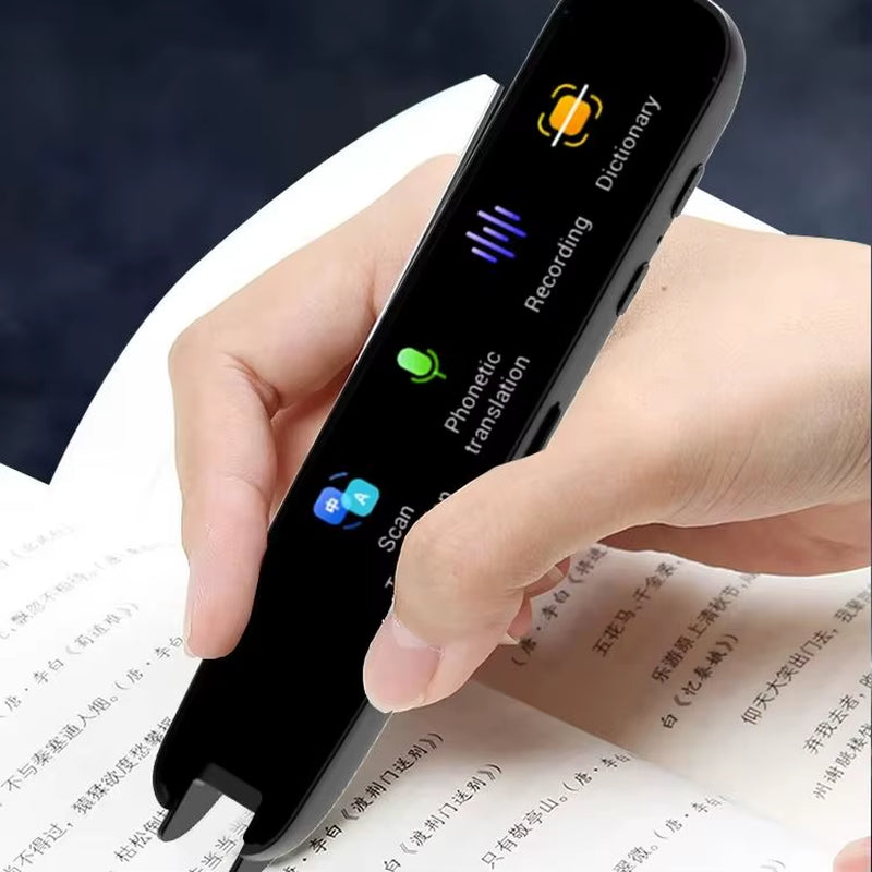 Offline Translation Pen for Teacher Student Dictionary English Intelligent Scanning Point Reading 123 Languages Translator Pen